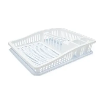 Podlahový mycí stroj Odkapávač s podnosem 39x30x8cm DUNYA bílá/antracit