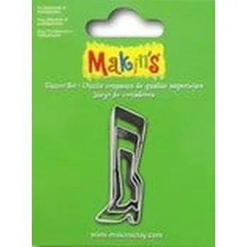 Vykrajovátko Sada kovových vykrajovátek 3ks KOZAČKY