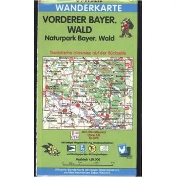 Fritsch Karte - Vorderer Bayer. Wald