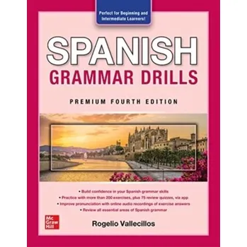 Kniha Spanish Grammar Drills, Premium Fourth Edition - Vallecillos, Rogelio Alonso