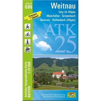 ATK25-Q05 Weitnau (Amtliche Topographische Karte 1:25000) - Landesamt für Denkmalpflege Hessen