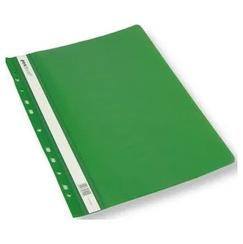 Set školních potřeb Skoroszyt A4 z perforacją zielony (20szt)