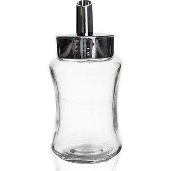 Cukřenka Cukřenka dávkovací v.14,5cm sklo+ plastová