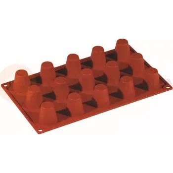 Kuchyňská sůl Silikonová forma Formaflex na monoporce - 300x175 mm, 15 ks x 35x38 mm, 25 ml - FR031 | PAVONI, Baba Piccolo