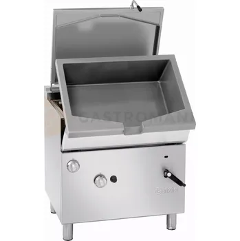 Výklopná pánev plynová 60 l, manuání výklop, 800x700x850 mm | BARTSCHER, 700 G51LHK