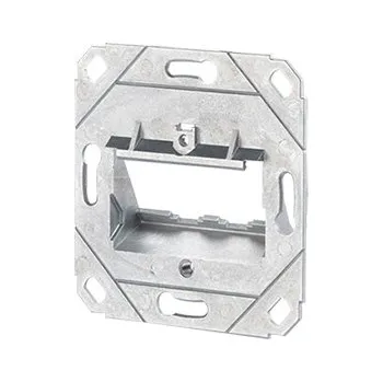 Elektroinstalační krabice METZ CONNECT Zásuvka pod omítku pro 2x MC modul, bez čela (1309151200-E) - 26.11.0697