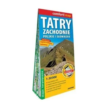 Cestování Comfort!map Tatry Zach. Polskie i Słowackie w.2023 - praca zbiorowa