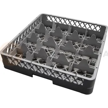 Univerzální čisticí prostředek Koš plastový 16 pozic 500x500x108 mm | REDFOX, C-1016