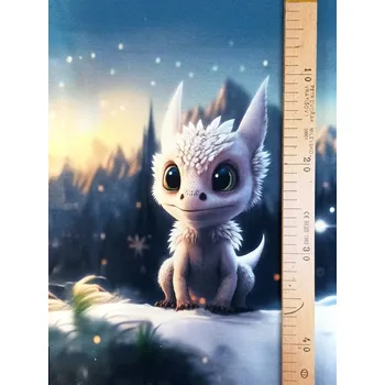 Panel - Teplákovina Bílý dráček