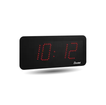 Hodiny Interiérové průmyslové LED digitální hodiny Style II 7 se synchronizací Wi-Fi.