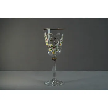 Sklenice Jubilejní sklenice na víno Angela 40 let (250ml čirá)