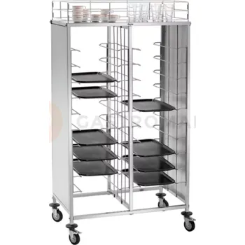 Gastronomický vozík na 20 táců, 1155x680x1840 mm | BARTSCHER, TT2000