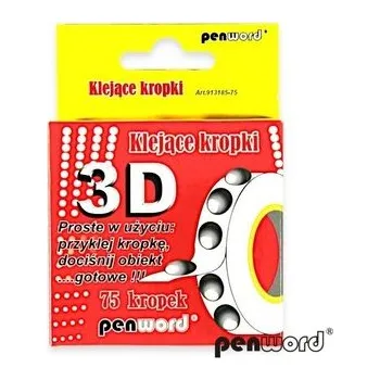 Set školních potřeb Klejące kropki 3D 75 kropek