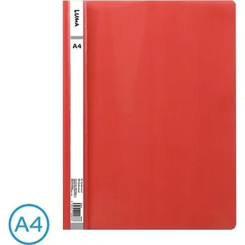 Rychlovazač A4 PP LUMA, červený