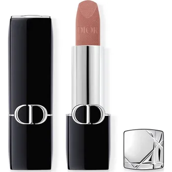 Přípravek na rty Dior Rouge Dior Velvet dlouhotrvající rtěnka - hydratační květinová péče o rty - 218 Rose Rose 3,5 g