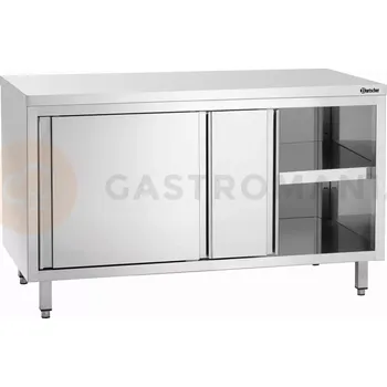 Dětská skříň Pracovní skříňka série 700, 1400x700x850 mm, posuvné dveře | BARTSCHER, 337147