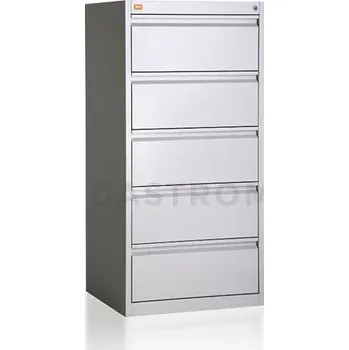 Zahradní skříň Skříň na obálky nebo osobní doklady, formát B-5, 5 zásuvek | KART-MAP, KOP/5