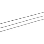 Soliter Řetízek jemný pancer-bílé zlato 42/45/50cm Délka řetízku: 42cm(váha 1,40g)