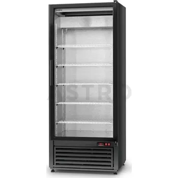 Lednice Chladící skříň jednostranně prosklená s křídlovými dveřmi, spodní agregát, ventilátor, 4. tř., nerezový korpus, 725x720x2000 mm | RAPA, SCh - S 725 ecoline