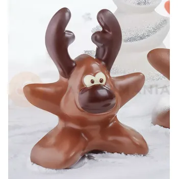 Čokoládová tyčinka Forma na čokoládu - sob, 145x90x175 mm, 200 g - KT133 | PAVONI, Renna