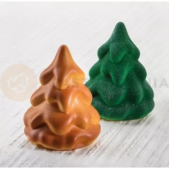 Čokoládová tyčinka Forma na čokoládu - vánoční stromek, 95x120 mm - KT192 | PAVONI, Mini Snow Tree