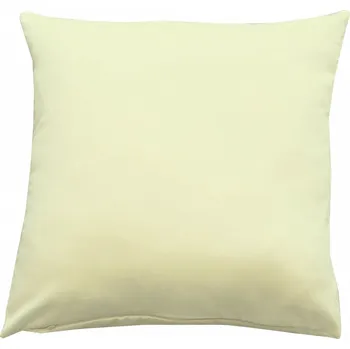 Povlak na dekorativní polštářek Povlak na polštářek bavlněný satén UNI - smetanový 70x90