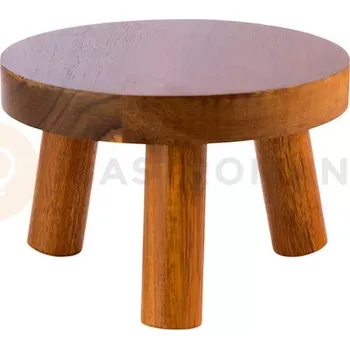 Dřevěná hračka Bufetový stojan - akátové dřevo 150x(H)100 mm | HENDI, 566312