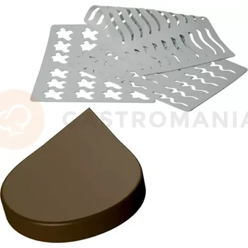 Čokoláda Silikonová forma na čokoládové dekorace, 390x290 mm - CHASIL1 | MARTELLATO, CHASIL1