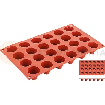 Kuchyňská sůl Silikonová forma na 24 báboviček 300x175x28 mm | CONTACTO, 6651/034