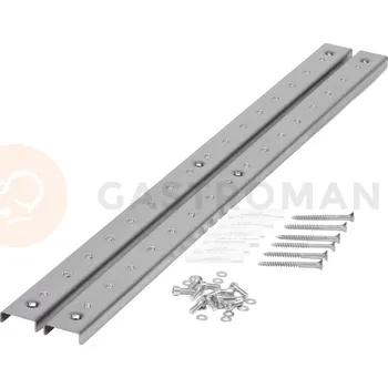 Závěsné křeslo Úchyt police nerezové 860x40x15 mm/sada | REDFOX, DPN-90