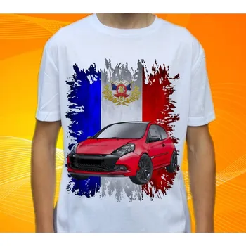Pánské tričko tričko Renault Clio RS 122 (Trička s motivy aut)