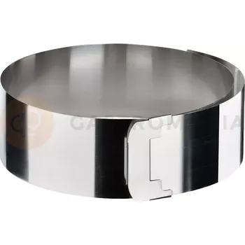 Výroba svíčky Cukrařský ráfek nastavitelný, kulatý 75 mm | STALGAST, 528103