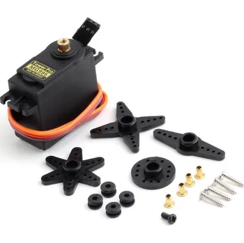 Elektronická stavebnice LaskaKit_cz Servo MG995 s kovovými převody, kontinuální