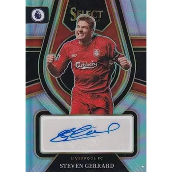 Sběratelství AUTO karta STEVEN GERRARD 22-23 Select Autograph číslo SS-SG
