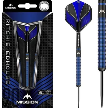 Šipky Mission Ritchie Edhouse Medhause Black Titanium 90% 23g steel