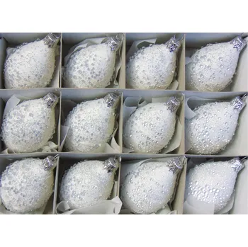 Vánoční ozdoba Vánoční ozdoba oliva 8 cm -12ks/2439