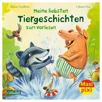 První čtění Maxi Pixi 416: VE 5: Meine liebsten Tiergeschichten zum Vorlesen (5 Exemplare) - Goldfarb, Tobias