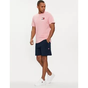 Pánské kraťasy Tommy Jeans Sportovní kraťasy Badge DM0DM18479 Tmavomodrá Regular Fit M