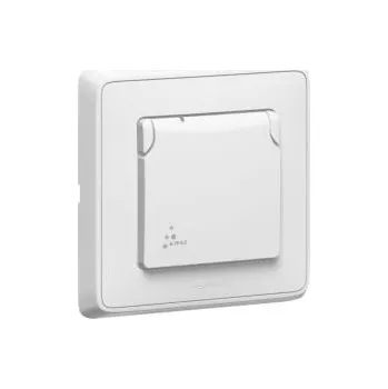 Elektrická zásuvka LEGRAND s.r.o. Zásuvka 2P+T Cariva bílá IP44