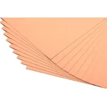 Barevné papíry meruňkové - 20 listů A4 - 130g