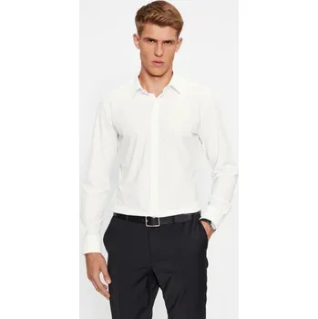 Pánská košile Pánská košile BOSS Black 50503554 bílá Velikost: 43