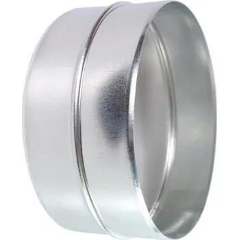 Kluge KVS150JM Nypl - spojka, kanál kulatý 150 mm, pozink