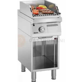 Plynová kartuše Lávový plynový gril série 700, 400x700x850 mm | BARTSCHER, 2856211