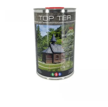 Olej na dřevo BBB barvy BBB TOP tér (dehet) 0,9 L