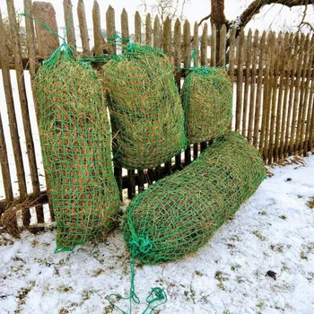 Stahovací síť na seno 80 x 100 cm, více typů, Sittec Velikost: 4x4cm