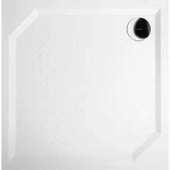 Sprchová vanička GELCO ANETA90 sprchová vanička z litého mramoru, čtverec 90x90x4cm GA009