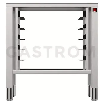 Příprava pizzy Podstavec pro pec, kolejnice na táce 5x600x400 mm, rozměry 850x787x770 mm | NANO, 229538