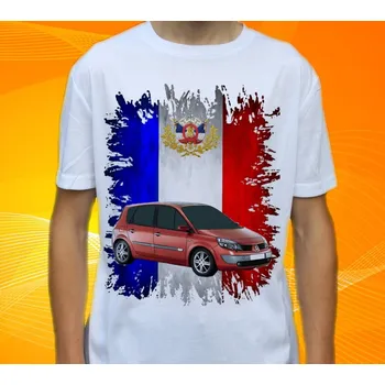 Pánské tričko tričko Renault Scénic XL (Trička s motivy aut)