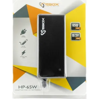 Adaptér k notebooku SBOX HP-65W Adaptér pro notebooky HP 65W