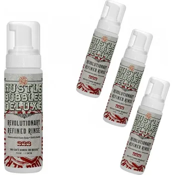 Mýdlo DC Invention Company ► Hustle Bubbles Deluxe antibakteriální mycí pěna mýdlo 207ml - 4ks